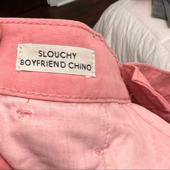 J Crew slouchy Boyfriend Chinos size 26 100% Cotton-EUC! - Picture 7 of 9